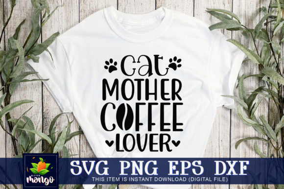 Cat Mother Coffee Lover Embroidery Design Review