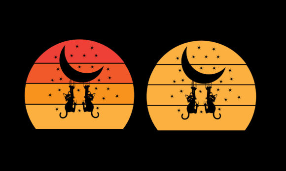 Cat Sunset Logo Design Review