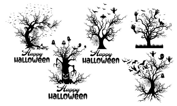 Halloween Tree Silhouette Review
