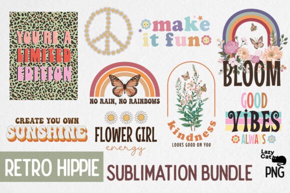 Retro Hippie Sublimation Bundle Review
