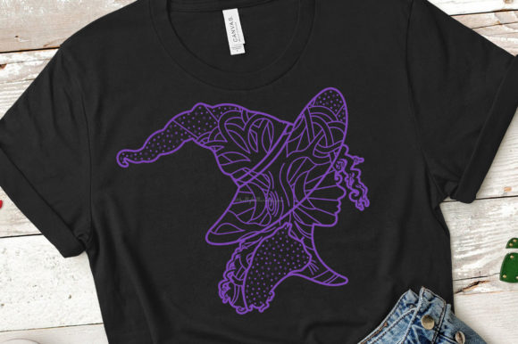 Wiccan Witch Silhouette Review for Embroidery Projects